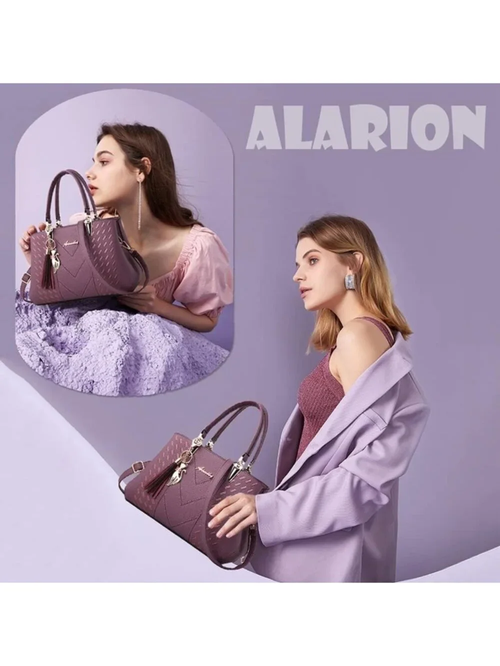 Stylish Women's Shoulder Bag - Versatile Satchel Tote Purse for Everyday Use